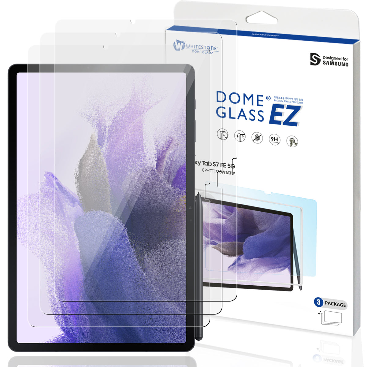 EZ] Samsung Galaxy S23 EZ Tempered Glass Screen Protector - 3Pack –  Whitestonedome