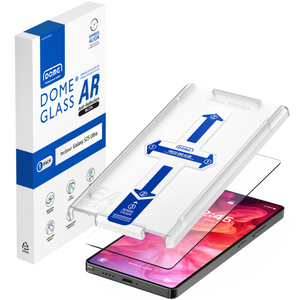 DOME GLASS Whitestone DOME AR [Super Anti-Reflection] Tempered Glass Screen Protector for Galaxy S25Ultra with Easy Installation Tool [1Pack]