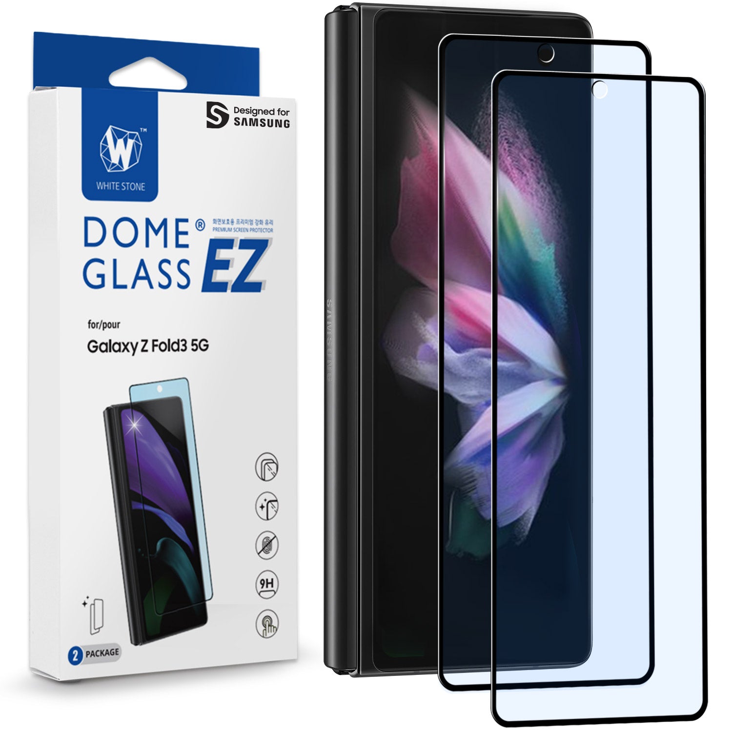 iPhone SE EZ Tempered Glass Screen Protector - 2 Pack – Whitestonedome