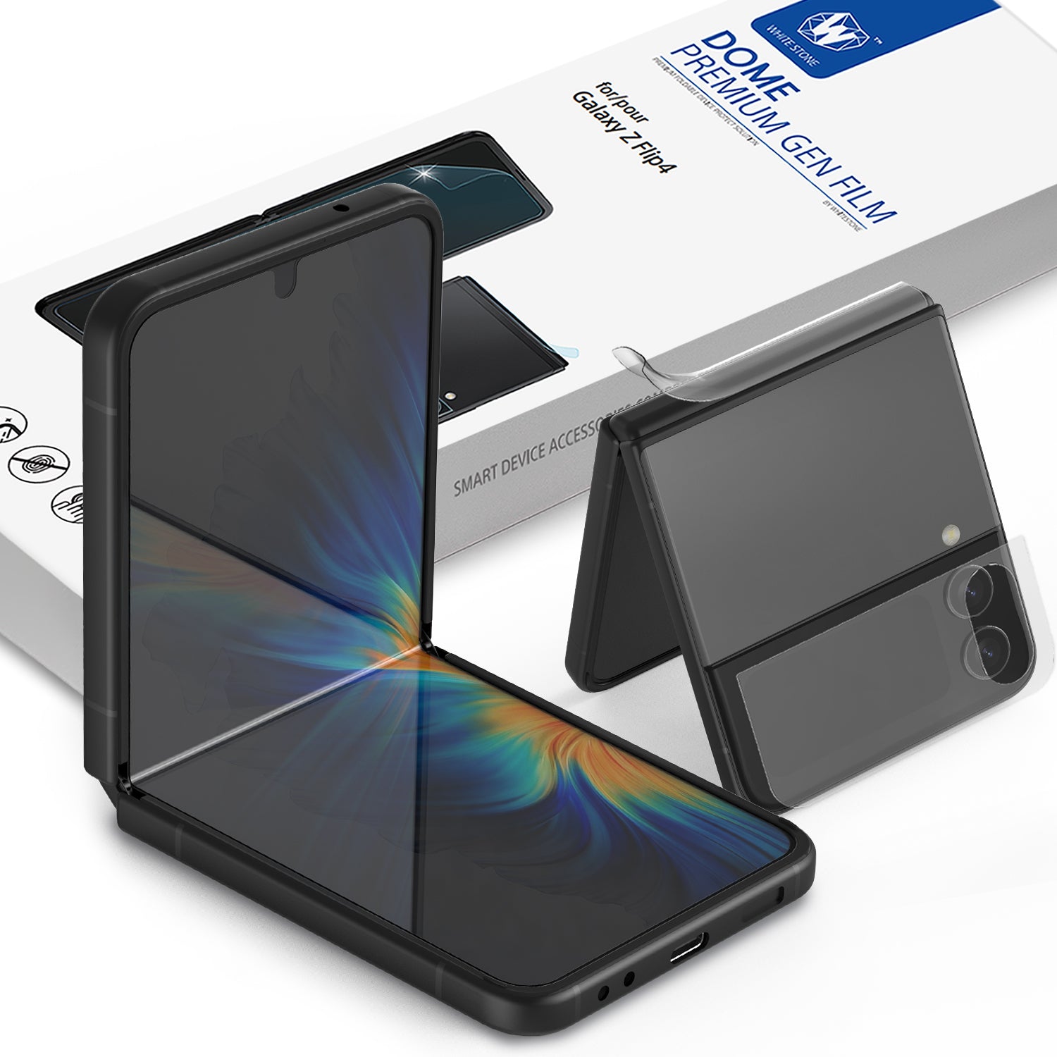 Galaxy Z Fold 4 Case, Premium PC Case for Samsung Z Fold 4, [Hinge